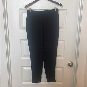 Ann Taylor Black Jogger Pants Sleek Design